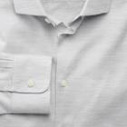 Charles Tyrwhitt Slim Fit Business Casual Melange Grey Cotton Dress Shirt Single Cuff Size 16.5/33 By Charles Tyrwhitt