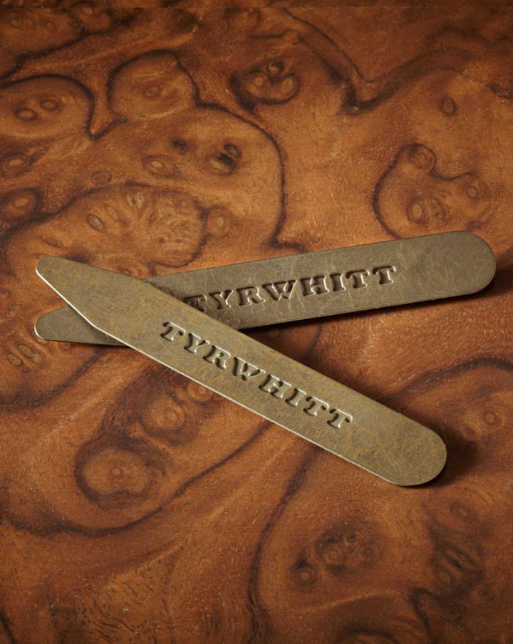 Charles Tyrwhitt 3 Pack Solid Brass Spread Collar Stays By Charles Tyrwhitt