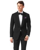  Black Extra Slim Fit Shawl Collar Dinner Suit Wool Jacket Size 36 By Charles Tyrwhitt