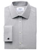 Charles Tyrwhitt Classic Fit Non-iron Grey Cotton Dress Shirt French Cuff Size 15/33 By Charles Tyrwhitt
