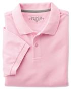 Charles Tyrwhitt Charles Tyrwhitt Classic Fit Light Pink Pique Polo Shirt