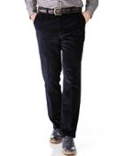  Navy Slim Fit Jumbo Cord Trousers Size W30 L32 By Charles Tyrwhitt
