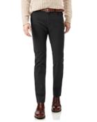  Charcoal Diamond Texture Stretch 5 Pocket Cotton Tailored Pants Size W32 L30 By Charles Tyrwhitt