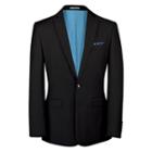 Charles Tyrwhitt Charles Tyrwhitt Black Clarendon Twill Slim Fit Business Suit Jacket (36 Regular)