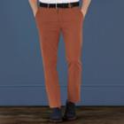 Charles Tyrwhitt Charles Tyrwhitt Burnt Orange Extra Slim Fit Flat Front Weekend Cotton Chino Pants Size W30 L34
