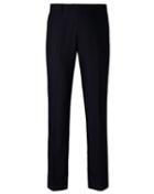 Charles Tyrwhitt Charles Tyrwhitt Navy Slim Fit Business Suit Wool Pants Size W30 L38
