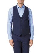 Charles Tyrwhitt Navy Adjustable Fit Panama Stripe Business Suit Wool Vest Size W38 By Charles Tyrwhitt