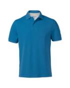 Charles Tyrwhitt Charles Tyrwhitt Slim Fit Blue Pique Polo Shirt