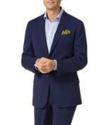  Royal Blue Slim Fit Performance Suit Wool Stretch Jacket Size 38 By Charles Tyrwhitt