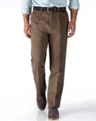Charles Tyrwhitt Charles Tyrwhitt Light Brown Classic Fit Single Pleat Cotton Chino Pants Size W30 L38