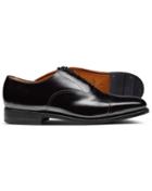  Black Goodyear Welted Oxford Toe Cap Shoes Size 11.5 By Charles Tyrwhitt