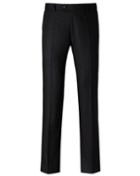  Charcoal Slim Fit Business Suit Wool Pants Size W38 L38 By Charles Tyrwhitt