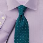 Charles Tyrwhitt Charles Tyrwhitt Classic Fit Non-iron Buckingham Weave Lilac Shirt