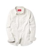 Charles Tyrwhitt Charles Tyrwhitt Women's Semi-fitted Fleck Peached Twill Ivory Shirt
