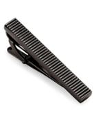  Black Lined Tie Clip By Charles Tyrwhitt