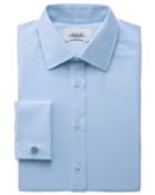 Charles Tyrwhitt Charles Tyrwhitt Slim Fit Non-iron Twill Sky Blue Cotton Dress Shirt Size 14.5/32