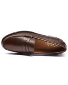 Charles Tyrwhitt Charles Tyrwhitt Dark Brown Finsbury Penny Loafers Size 13