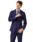  Royal Blue Extra Slim Fit Merino Business Suit Wool Jacket Size 36 By Charles Tyrwhitt