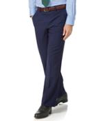 Charles Tyrwhitt Navy Classic Fit Panama Stripe Business Suit Wool Pants Size W34 L32 By Charles Tyrwhitt
