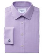 Charles Tyrwhitt Charles Tyrwhitt Extra Slim Fit Non-iron Micro Spot Lilac Shirt