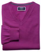 Charles Tyrwhitt Berry Merino Wool V-neck Sweater Size Medium By Charles Tyrwhitt