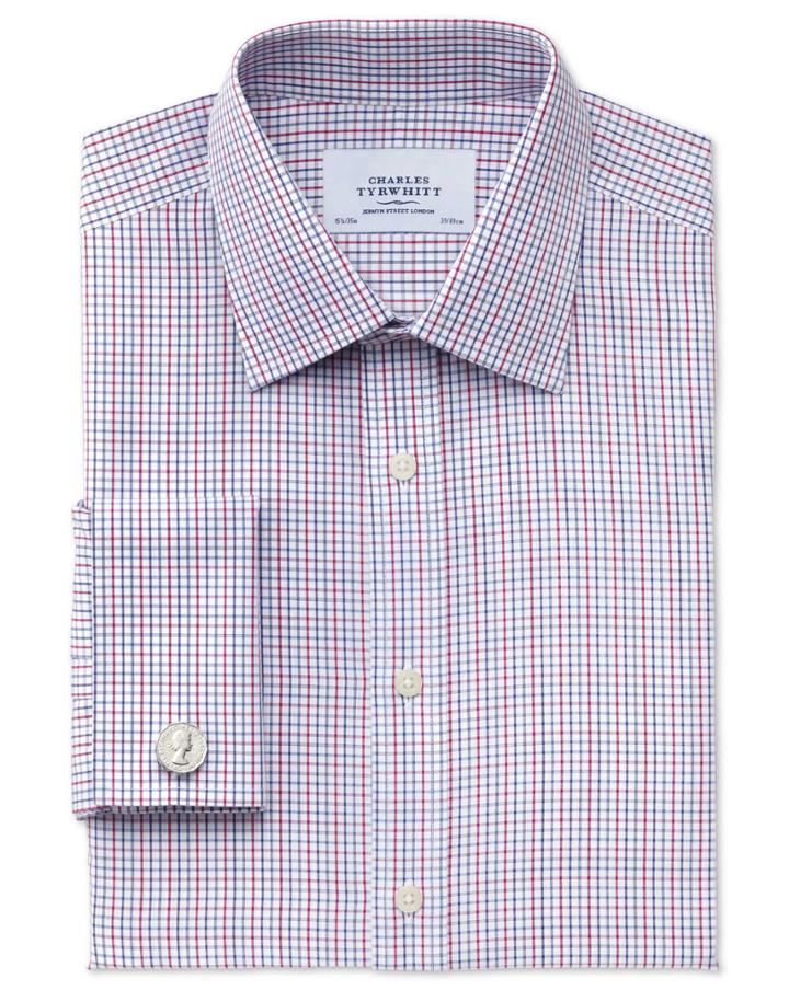 Charles Tyrwhitt Charles Tyrwhitt Slim Fit Non-iron Multi Grid Check Shirt