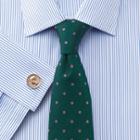 Charles Tyrwhitt Charles Tyrwhitt Green And Purple Silk Classic Spot Tie