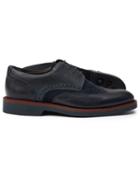  Navy Extra Lightweight Derby Wing Tip Shoes Size 12 By Charles Tyrwhitt