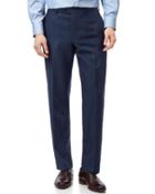  Blue Classic Fit Twill Business Suit Trousers Size W32 L32 By Charles Tyrwhitt
