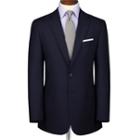 Charles Tyrwhitt Charles Tyrwhitt Navy Classic Fit Nelson Herringbone Suit Wool Jacket Size 38
