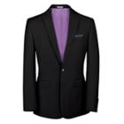 Charles Tyrwhitt Charles Tyrwhitt Black Clarendon Twill Classic Fit Business Suit Jacket (36 Regular)