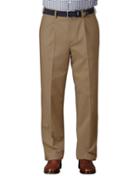 Charles Tyrwhitt Charles Tyrwhitt Tan Classic Fit Single Pleat Non-iron Cotton Chino Pants Size W30 L38