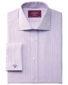 Charles Tyrwhitt Charles Tyrwhitt Slim Fit Semi-cutaway Collar Luxury Poplin Pink Shirt