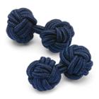 Charles Tyrwhitt Charles Tyrwhitt Navy Blue Cuff Knot Cuff Links