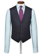 Charles Tyrwhitt Charles Tyrwhitt Navy End-on-end Business Suit Waistcoat