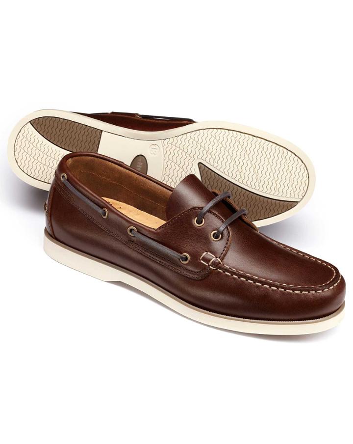 Charles Tyrwhitt Brown Boat Shoe Size 11 By Charles Tyrwhitt