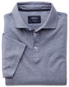  Blue And White Stripe Cotton Polo Size Xl By Charles Tyrwhitt