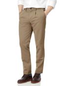  Tan Single Pleat Soft Washed Cotton Chino Pants Size W32 L30 By Charles Tyrwhitt