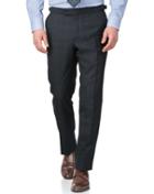 Charles Tyrwhitt Charles Tyrwhitt Blue Slim Fit Thornproof Luxury Suit Wool Pants Size W30 L38