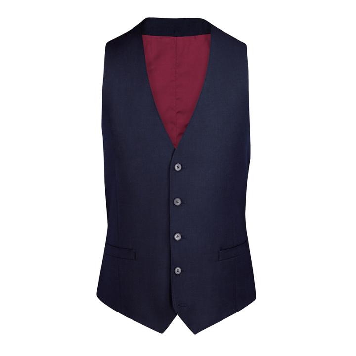 Charles Tyrwhitt Charles Tyrwhitt Ink Burlington Birdseye Slim Fit Suit Vest (38)