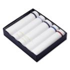 Charles Tyrwhitt Charles Tyrwhitt 5 Plain White Handkerchiefs