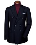 Charles Tyrwhitt Classic Fit Navy Double Breasted Wool Perfect Wool Blazer Size 38 By Charles Tyrwhitt