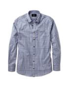 Charles Tyrwhitt Charles Tyrwhitt Slim Fit Multi Check Non-iron Blue Shirt