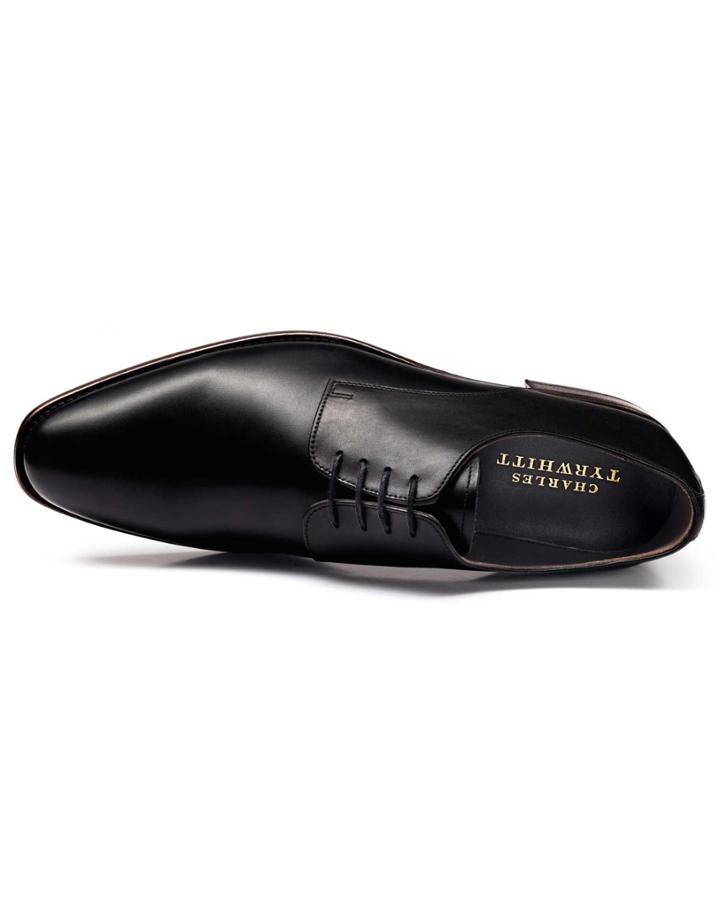 Charles Tyrwhitt Charles Tyrwhitt Black Grosvenor Derby Shoes Size 11.5