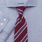 Charles Tyrwhitt Charles Tyrwhitt Burgundy Luxury Wool Stripe Tie