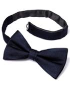 Charles Tyrwhitt Charles Tyrwhitt Navy Silk Ready-tied Bow Tie