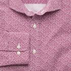 Charles Tyrwhitt Slim Fit Pink All Over Spot Print Cotton Casual Shirt Single Cuff Size Small By Charles Tyrwhitt