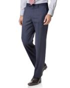  Airforce Blue Classic Fit Italian Suit Wool Pants Size W32 L30 By Charles Tyrwhitt