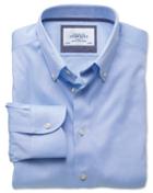 Charles Tyrwhitt Charles Tyrwhitt Classic Fit Business Casual Button-down Collar Non-iron Sky Shirt
