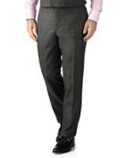  Dark Grey Slim Fit Morning Suit Pants Size 34/34 By Charles Tyrwhitt